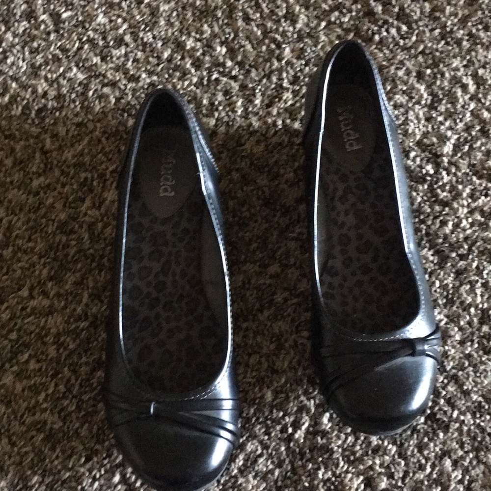Black wedges Mudd